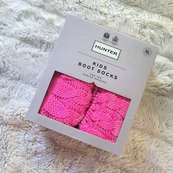 Hunter Other - 🍒NIB🍒 HUNTER BOOT SOCKS KIDS XL